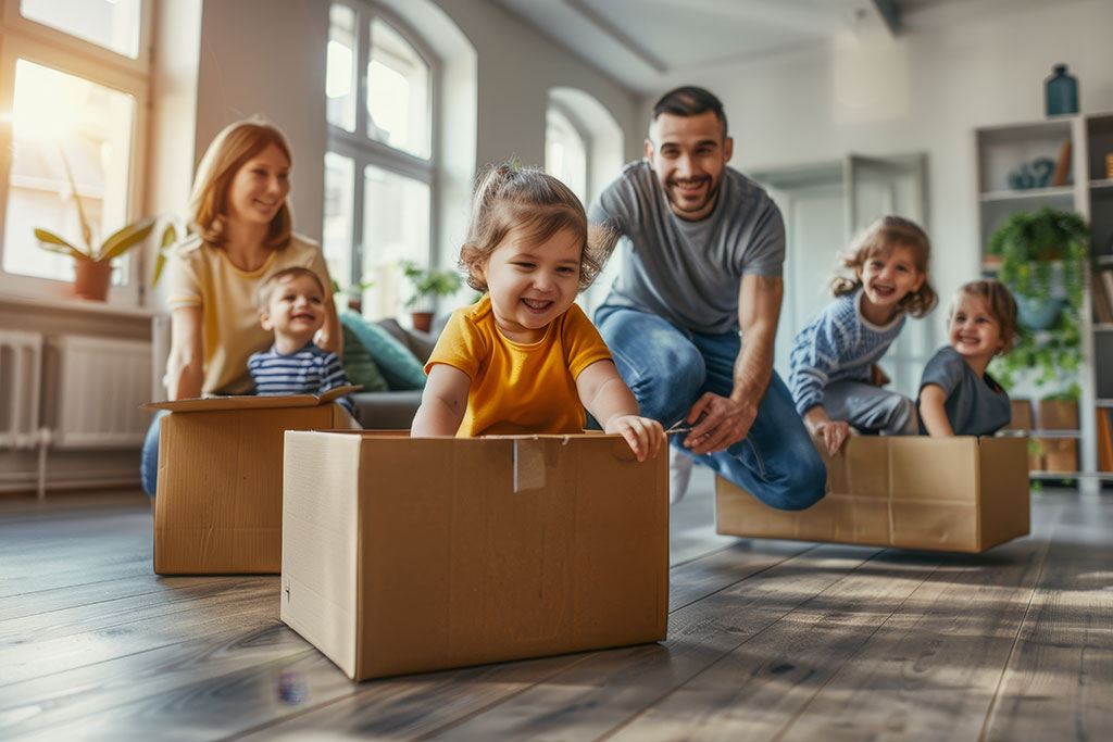 Comment déménager avec des enfants en bas âge ?